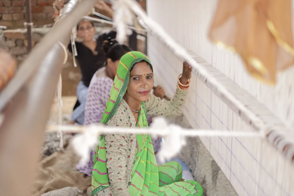 Female garment worker